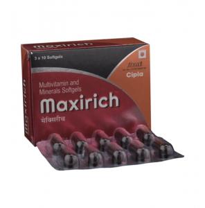 Maxirich soft gelatin capsule
